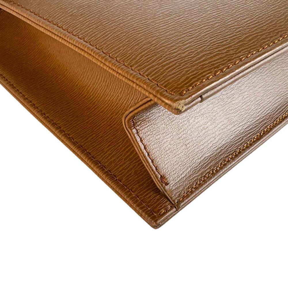CHRISTIAN DIOR Brown Leather Shoulder Bag - Picture 8 of 12